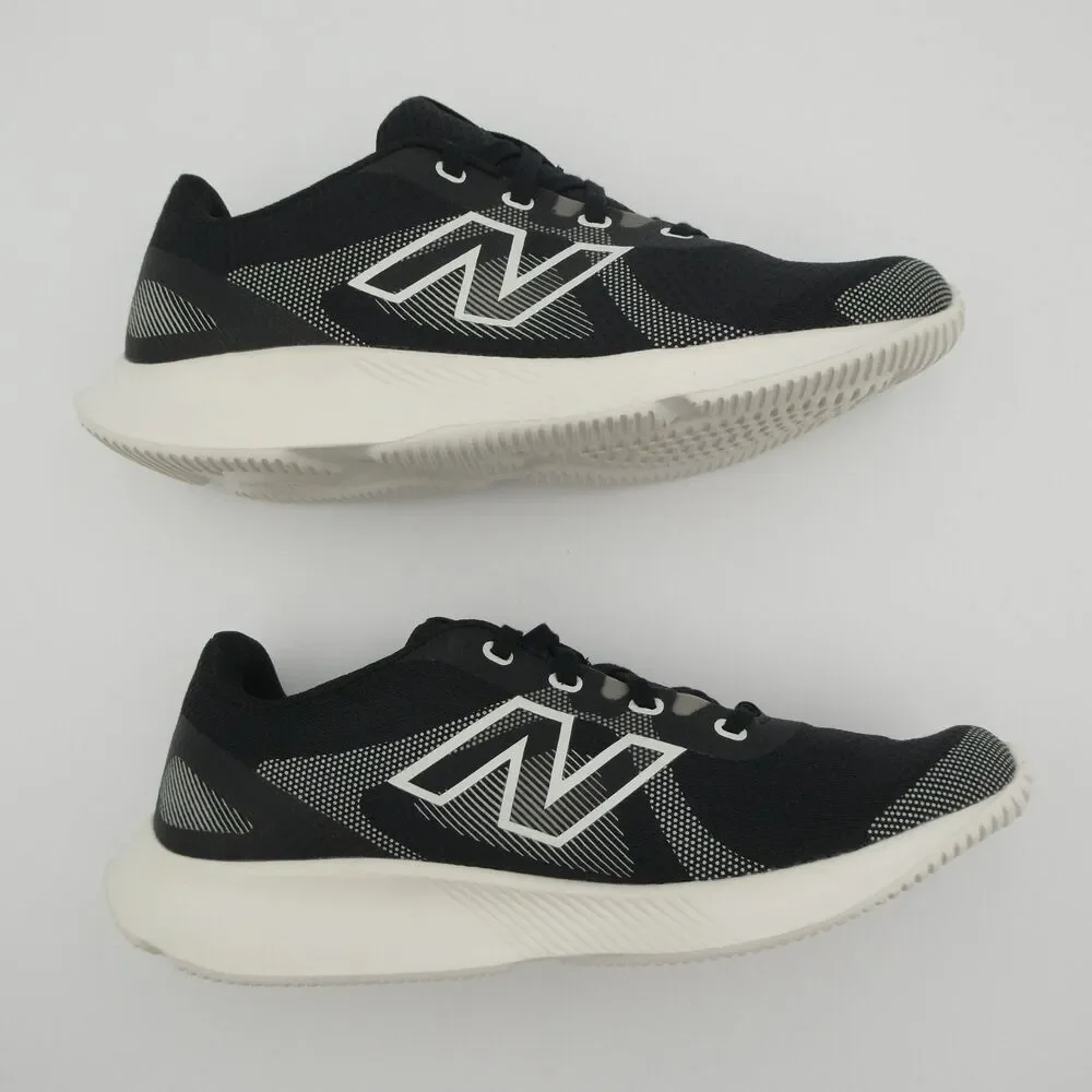 New Balance 430 v4 Women's 10 Men's 8.5 Lightweight Mesh Running Shoes Black